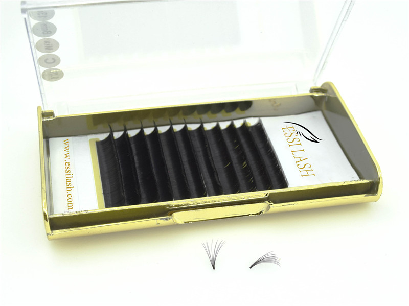 Automatic Fanning One Second Self Blooming lashes Extensions